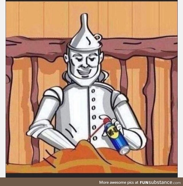 Another practical use for WD-40