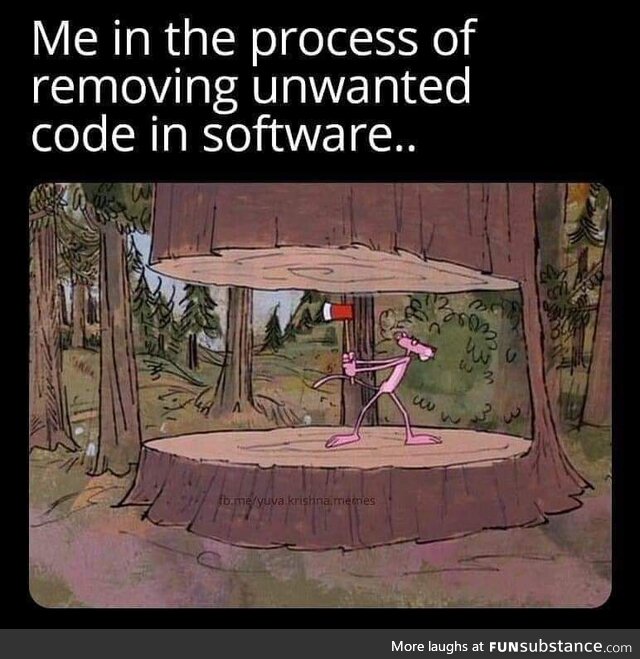 All software developers have been there