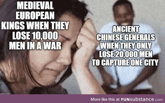 Ancient China was something else