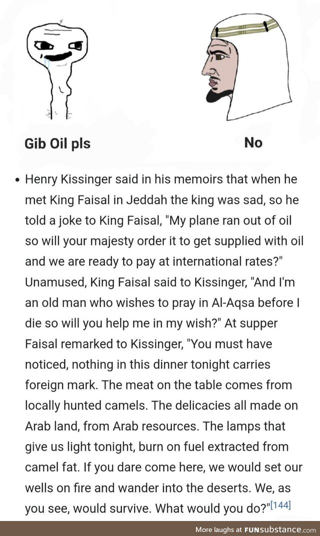 King Faisal mega chad