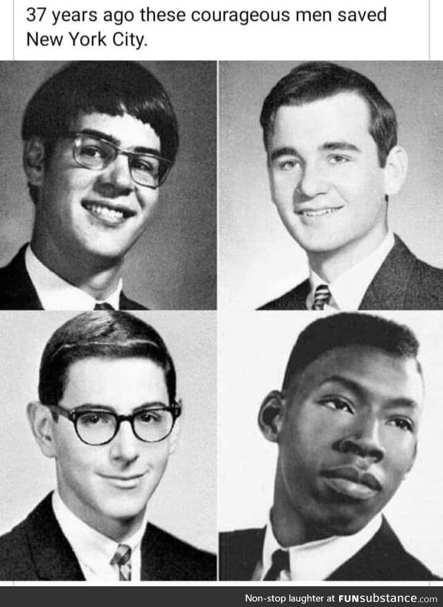 We will never forget the brave acts of these 4 men on June 7th 1984