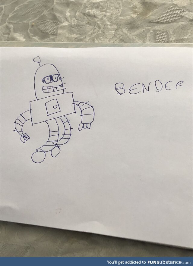 Bender picture for my friends (you guys) :)
