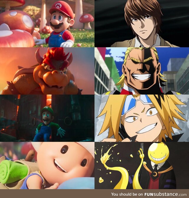 Roles the Japanese VAs for the Mario movie have played