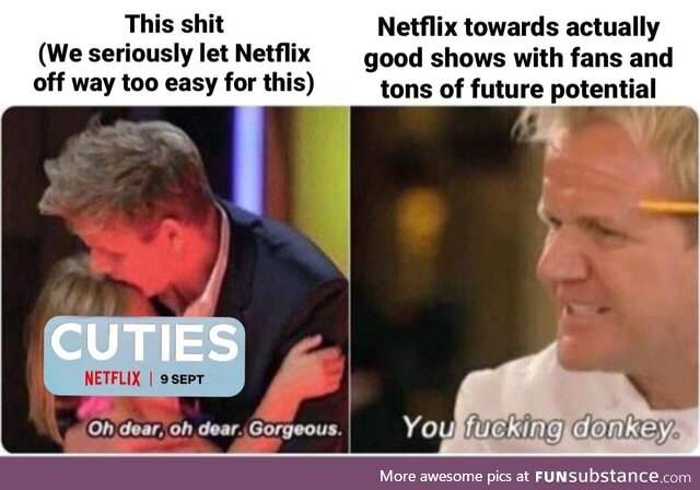 In response to Netflix canceling Inside Job