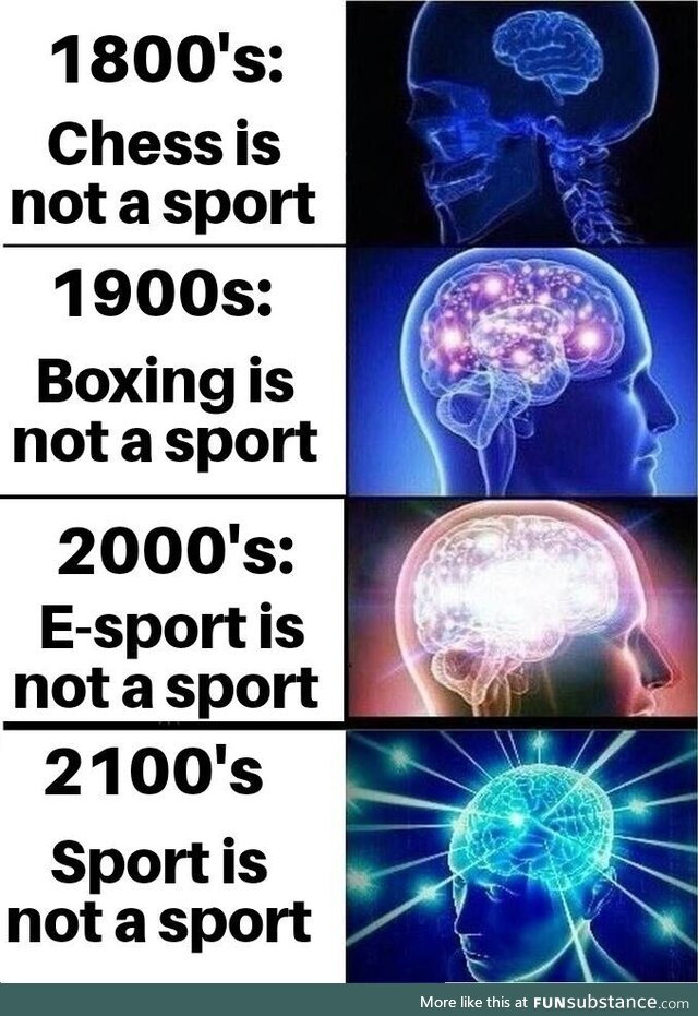 Sport is sport, get over it