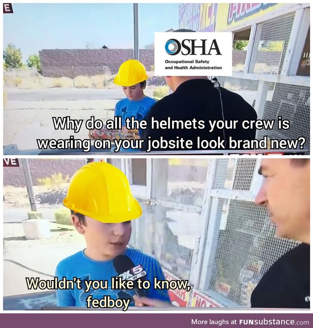 When the osha inspector shows up