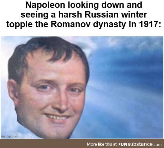 It was all part of Napoleon's plan; An ice cold calaculation, to be sure