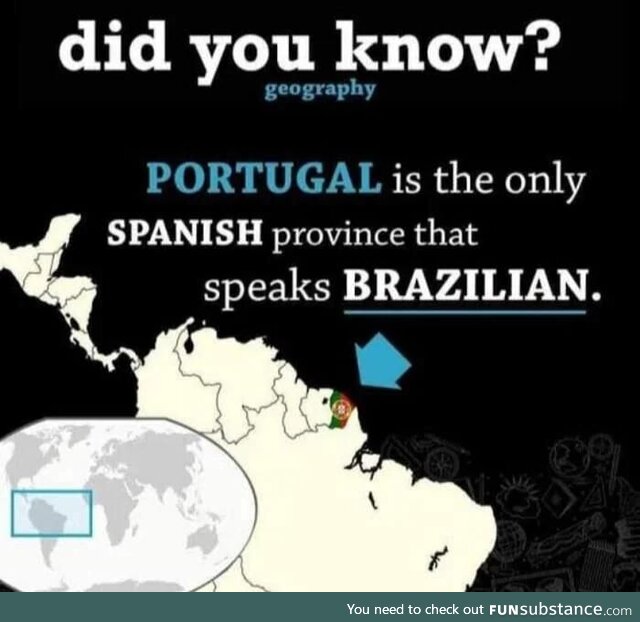 Curious fact about Portugal