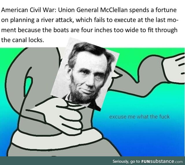 It was the first time Lincoln's staff had ever seen him absolutely lose his temper