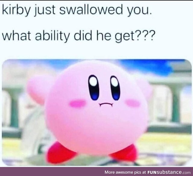 Kirby just did what?!