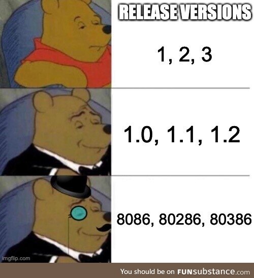 Chad versioning