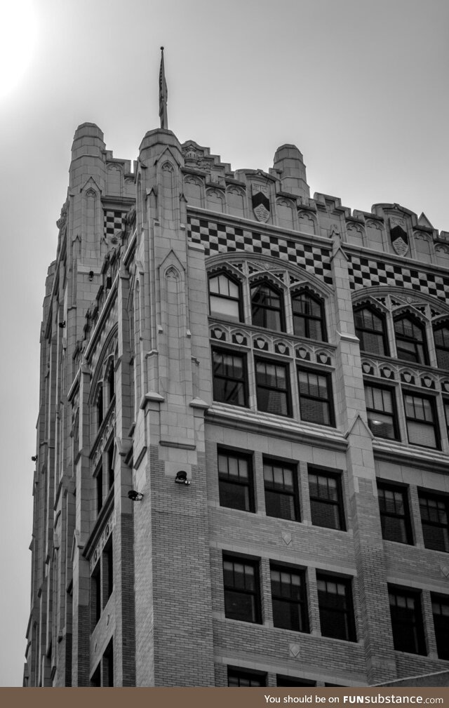 Amazing old architecture in Detroit, Michigan