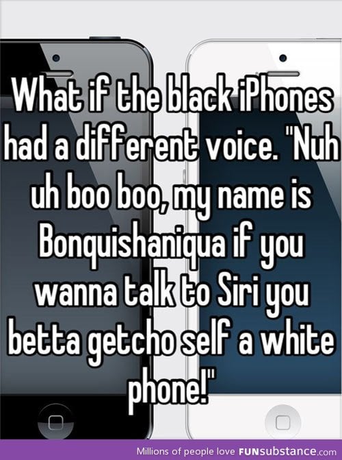 What if Black iPhones...