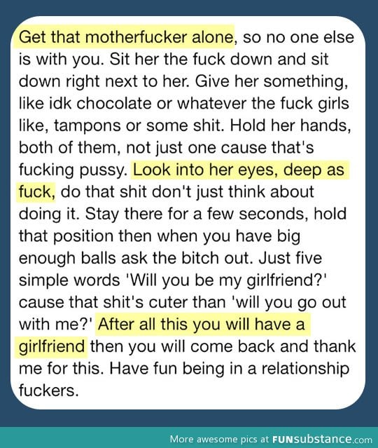 How to ask a girl out?