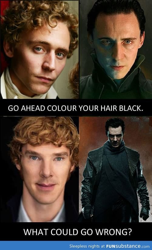 Color your hair black
