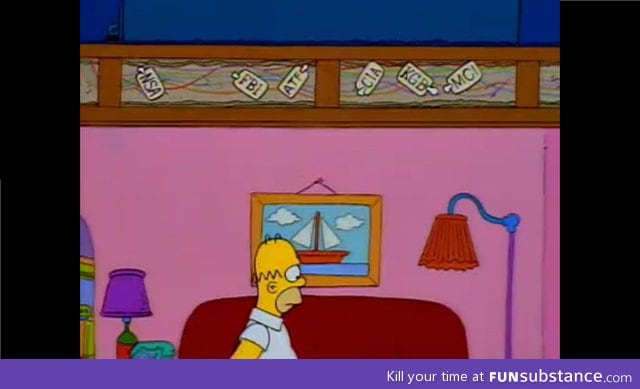 The simpsons knew it years ahead of us