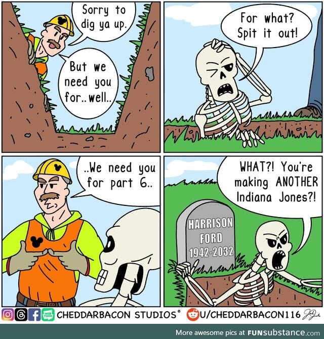 Spookposting '23 #21 - Indiana Bones