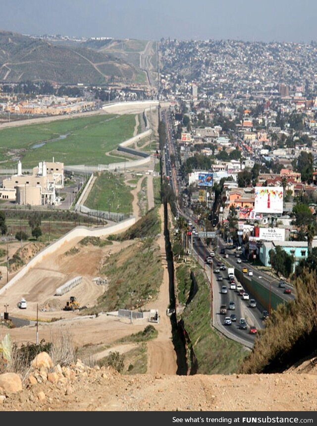 The Mexico–United States border