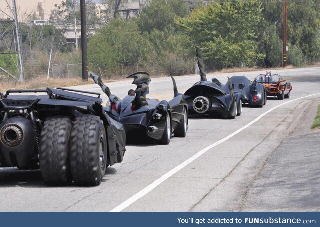 All of the Batmobiles