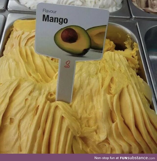 Interesting specie of mango