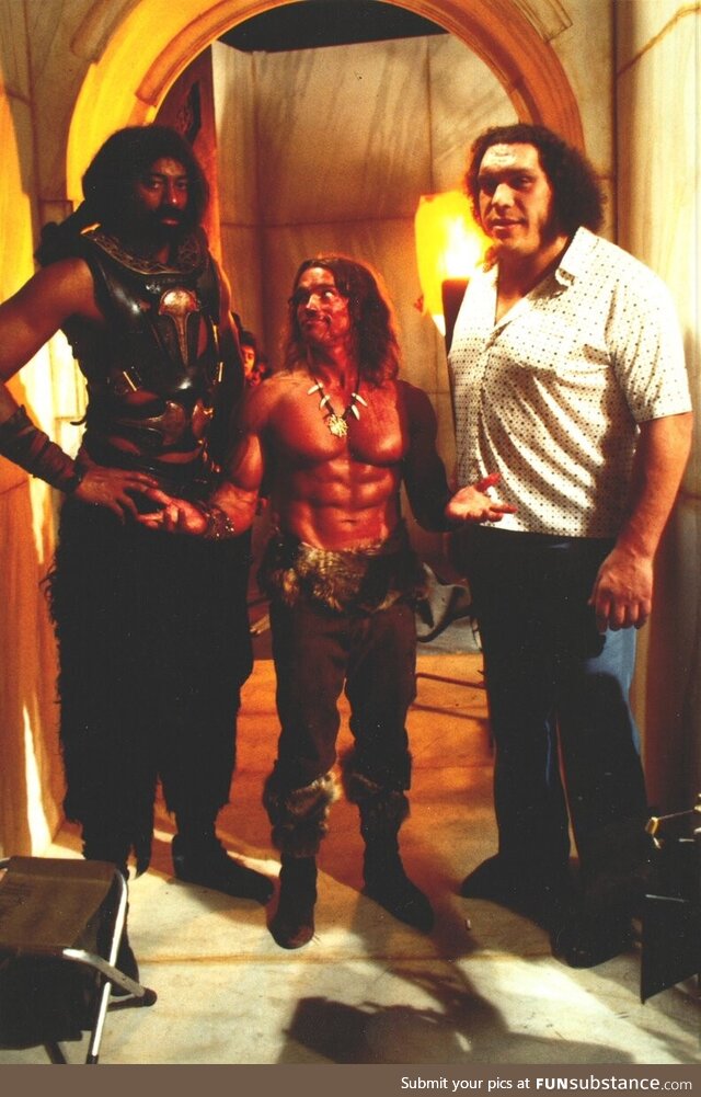 Wilt, Arnold and Andre, 1983