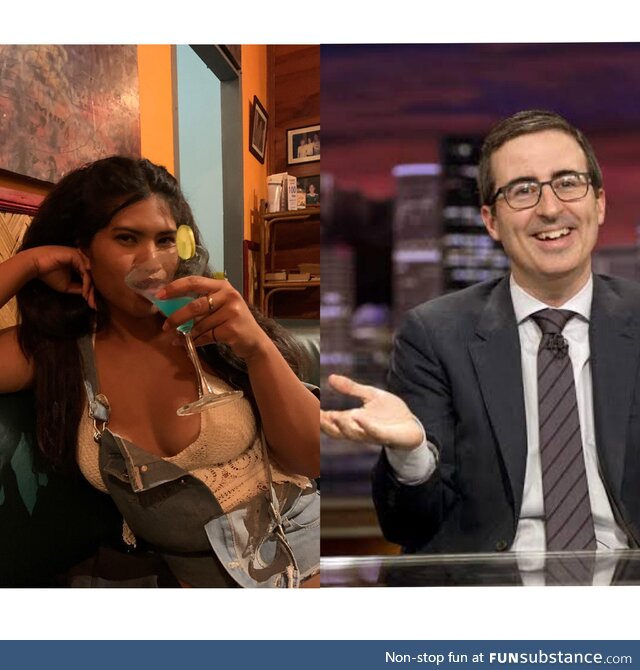 Just finished my virtual date with John Oliver. Funny guy