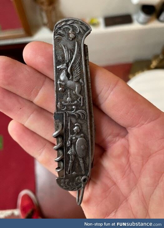 [OC] pocket knife at an estate sale