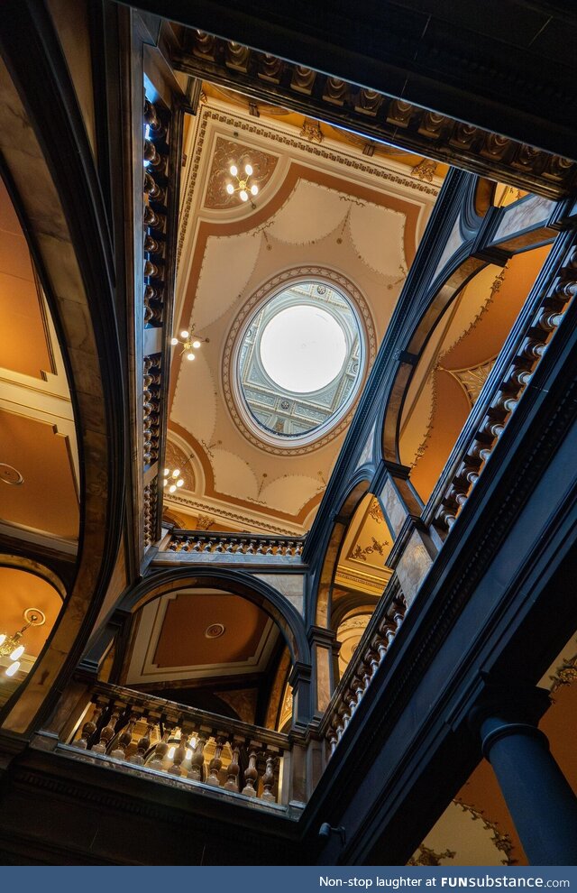Glasgow city chambers staircase