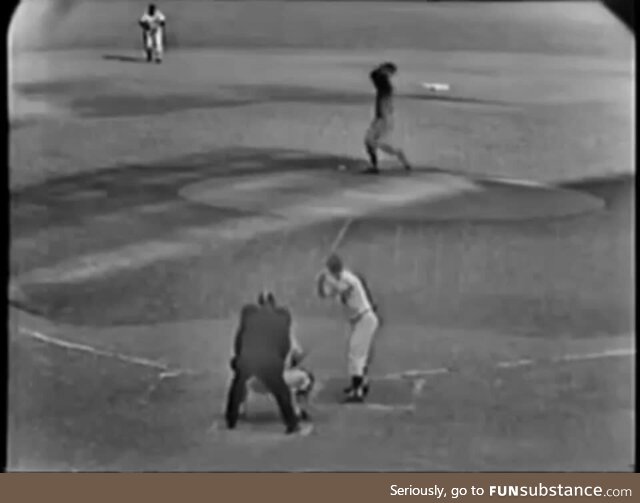 60 years ago today on October 1, 1961 Roger Maris hit his 61st homerun for the season and