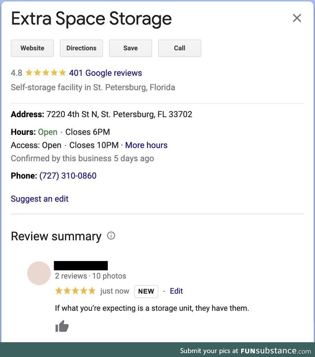 Recently moved and needed a storage unit, this review was super helpful