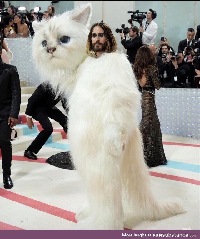 Jared Leto at the Met Gala