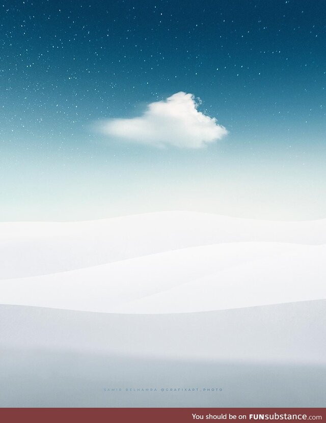 Lonely cloud and Dune vibrations (it could be the continuation of my series on Silence)