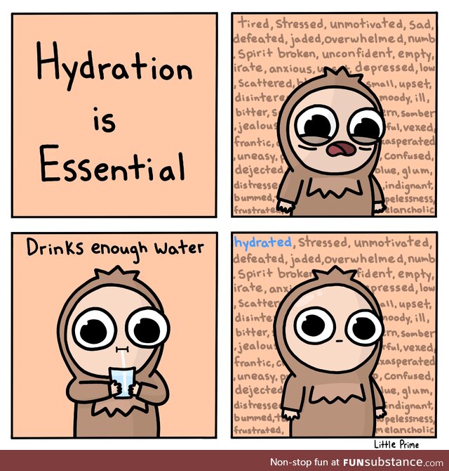 Just drink some water [OC]