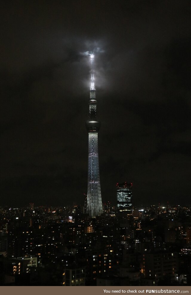 Tokyo Skytree at night