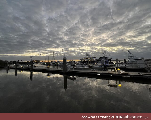 End of Day at the Marina