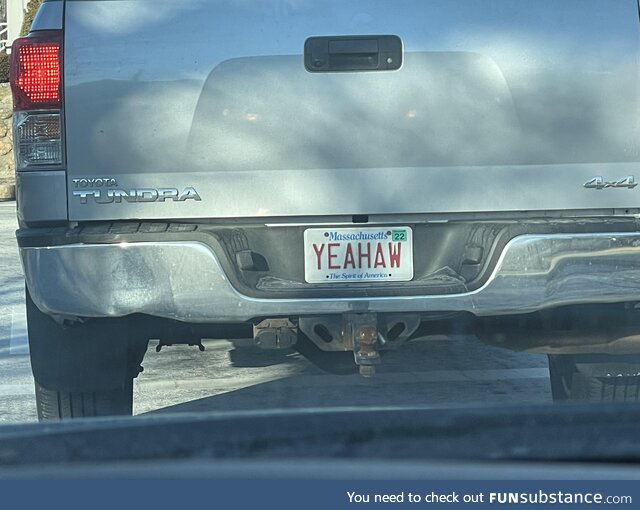 Yeehaw is overrated… “yeahaw” is where it’s at