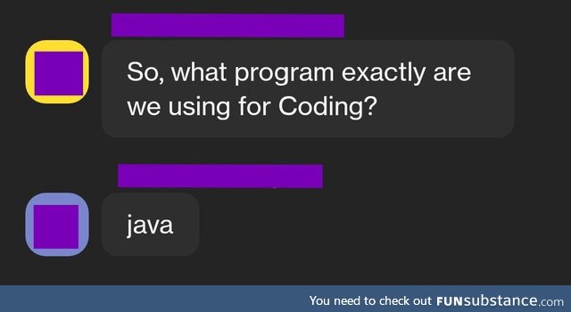 What code do you program with?