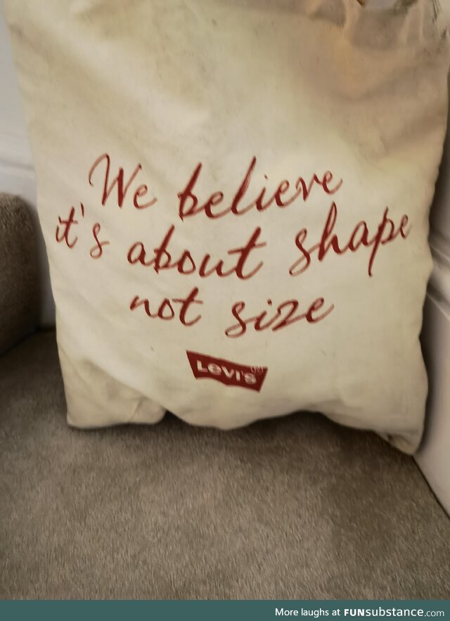 This bag my girlfriend gave to me