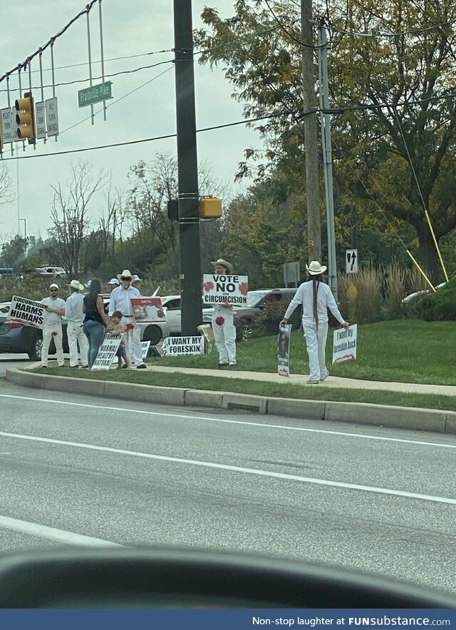 Protest I just saw