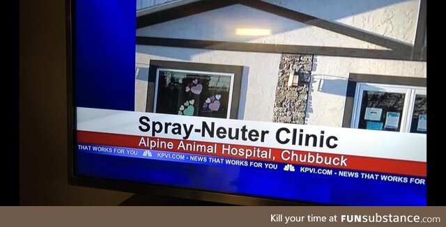 Don't forget to Spray them cats!