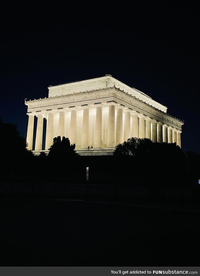 Took this pretty cool photo in DC today