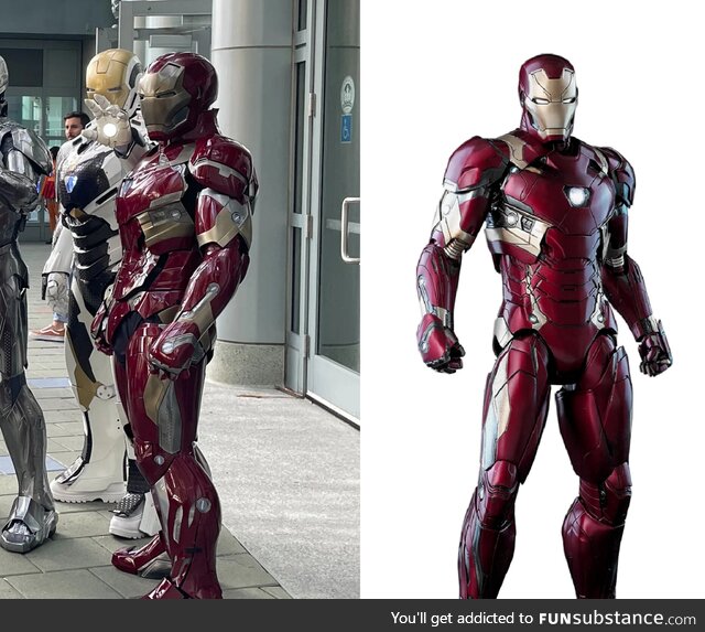 I Built and wore my own Ironman Mark 46 armor