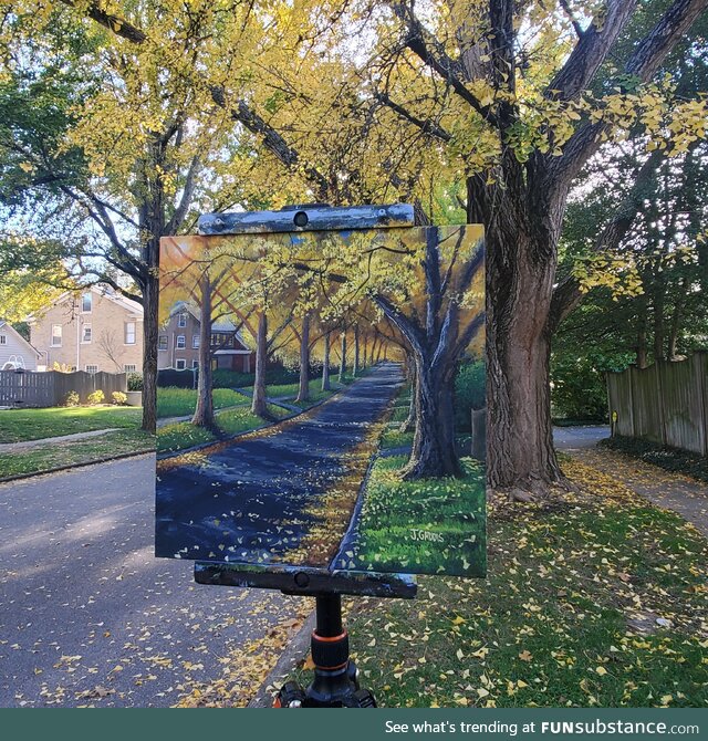 I painted a road and wanted to share
