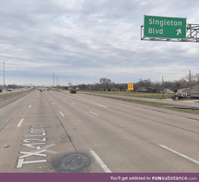 A new member of Dallas' city council has proposed re-naming this road to "Anti-pattern