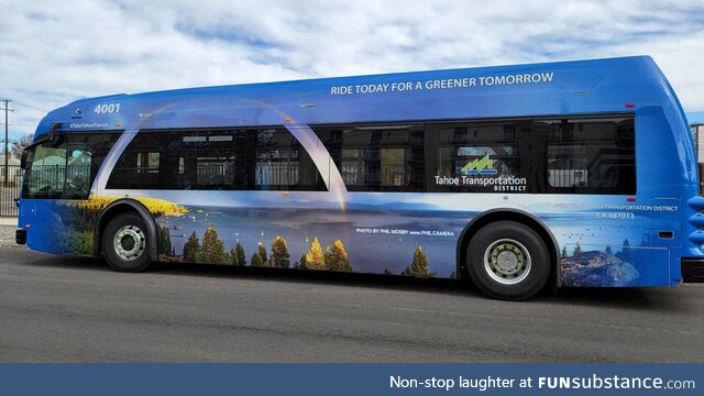 When they asked to use my photo on the side of the bus, I had... Concerns. But it turned