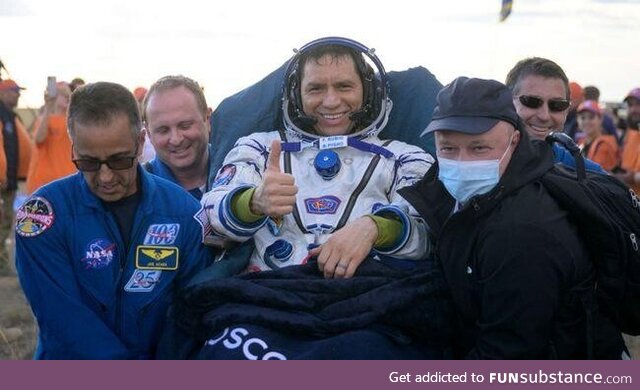 Astronaut Frank Rubio finally returns to Earth after accidentally spending 371 days in