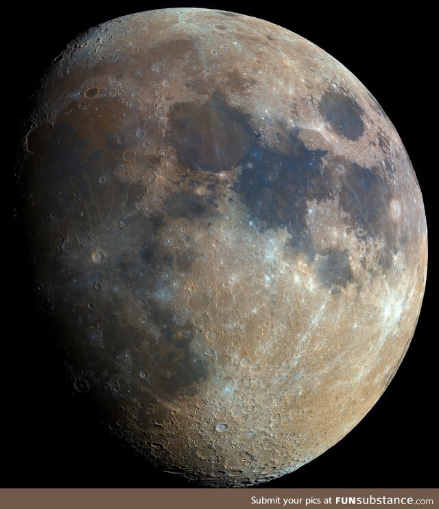 High resolution picture of the moon