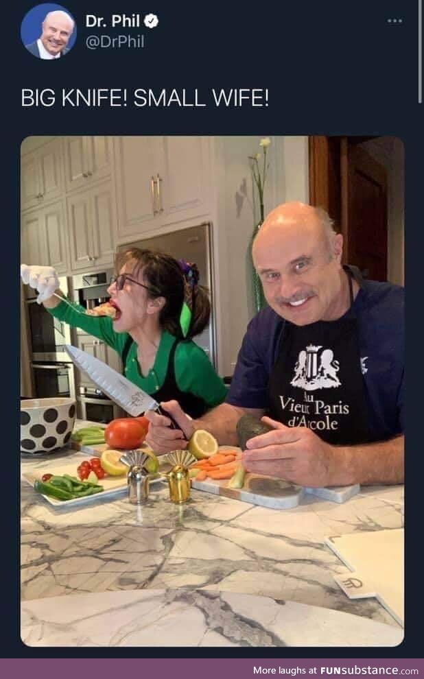 Dr Phil is wild