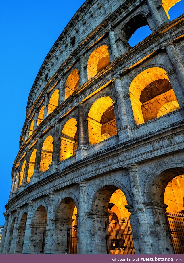 Coliseum at Dusk