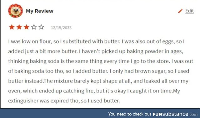 It's all butter